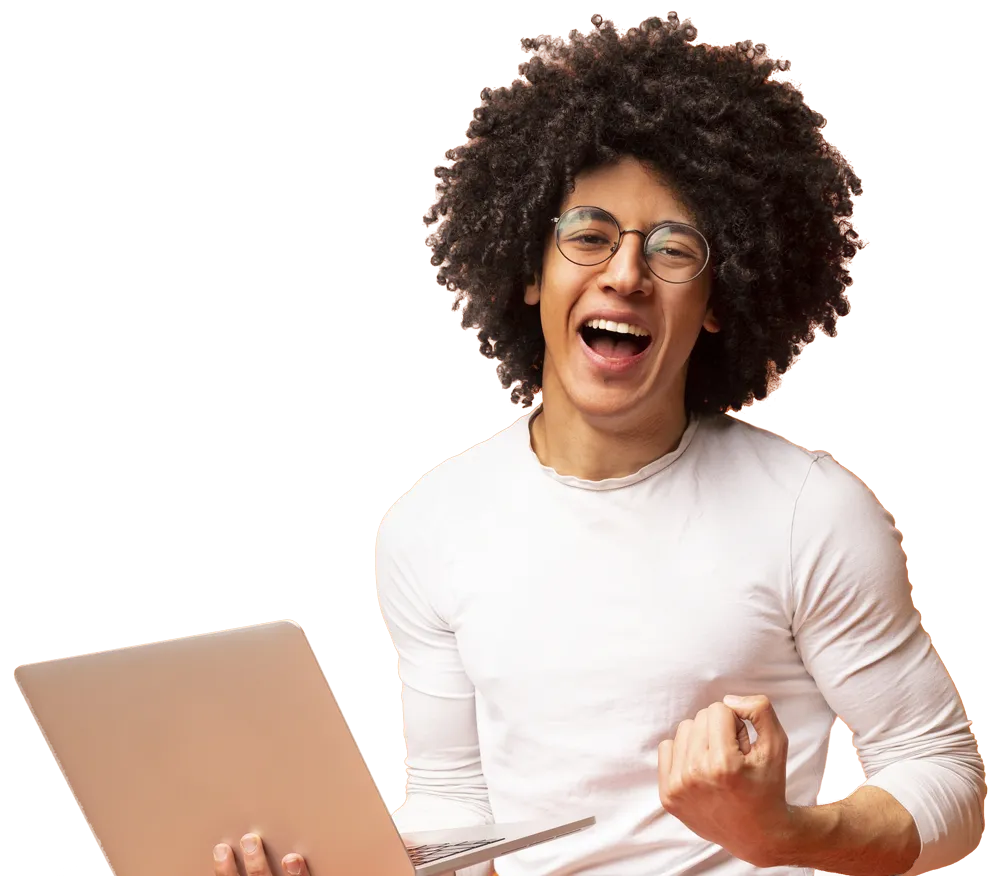Picture of happy client